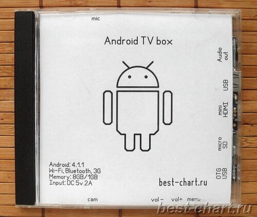 Самодельная TV приставка Android TV box