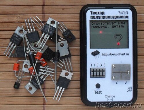 Определитель выводов полупроводников на ATmega328 (arduino ProMini) и дисплее nokia 3410