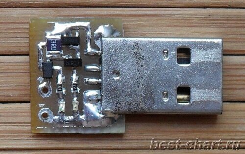 Простая USB зарядка аккумулятора 3.7v с индикацией окончания заряда