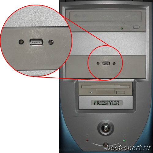 Вынос, перенесение USB порта на переднюю панель корпуса самостоятельно (своими руками). Удобный USB порт.